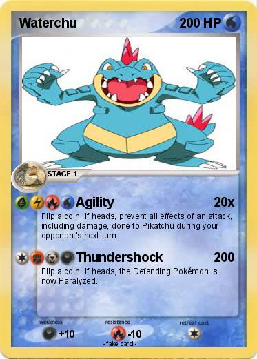 Pokemon Waterchu