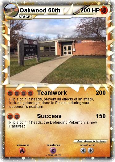 Pokemon Oakwood 60th