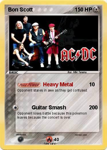Pokemon Bon Scott