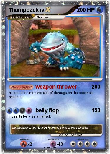 Pokemon Thumpback