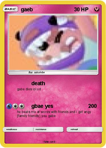 Pokemon gaeb
