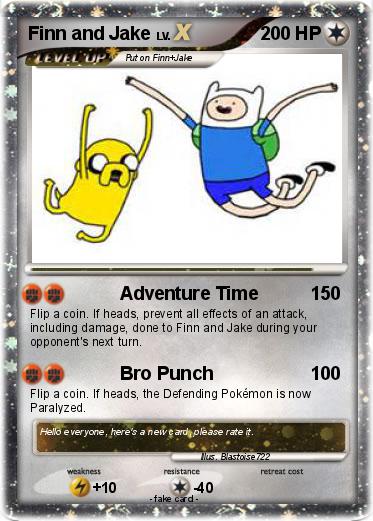Pokemon Finn and Jake