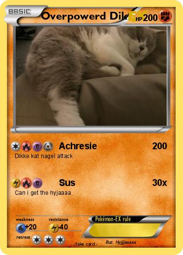 Pokemon Overpowerd Dik