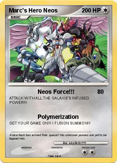 Pokemon Marc's Hero Neos
