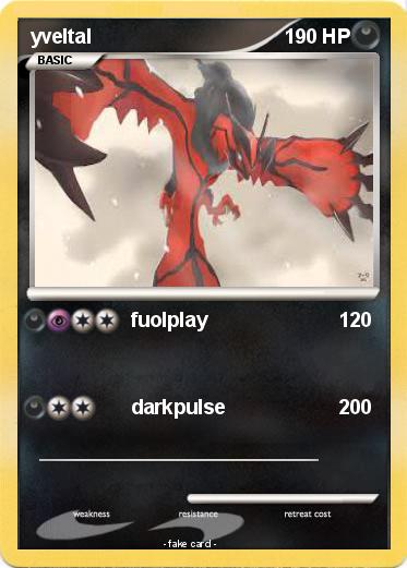 Pokemon yveltal