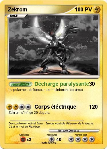 Pokemon Zekrom