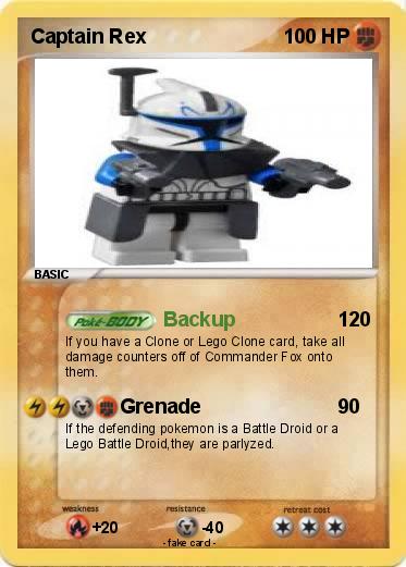 Pokemon Captain Rex