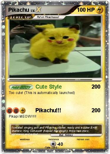Pokemon Pikachu