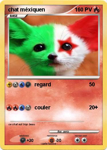 Pokemon chat méxiquen