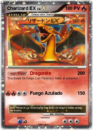 Pokemon Charizard EX
