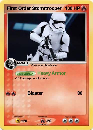 Pokemon First Order Stormtrooper