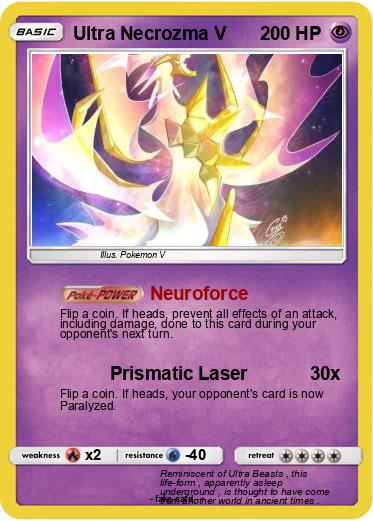 Pokemon Ultra Necrozma V