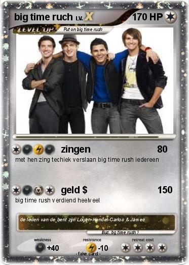 Pokemon big time ruch