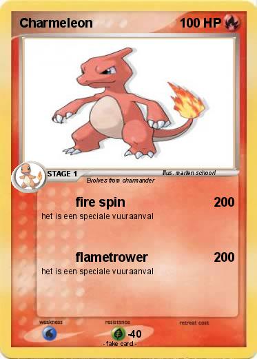 Pokemon Charmeleon