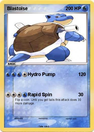 Pokemon Blastoise