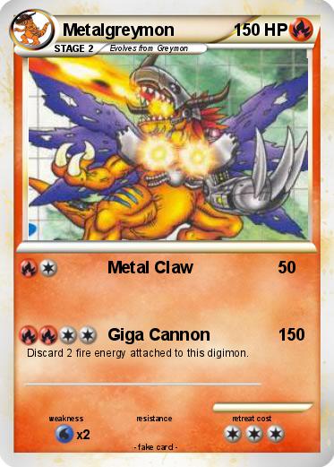 Pokemon Metalgreymon