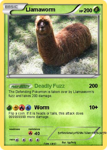 Pokemon Llamaworm