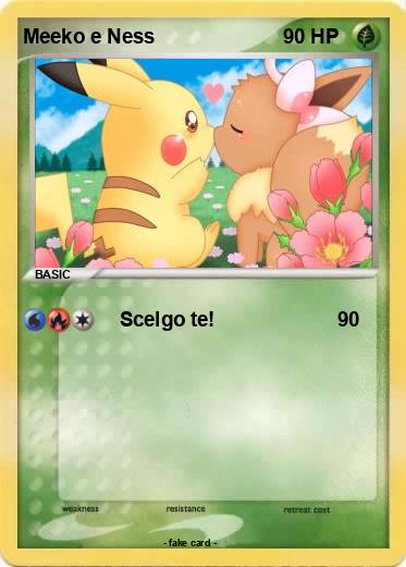 Pokemon Meeko e Ness