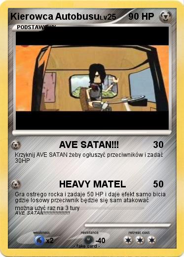 Pokemon Kierowca Autobusu