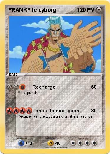 Pokemon FRANKY le cyborg 