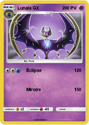 Pokemon Lunala GX