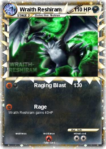 Pokemon Wraith Reshiram