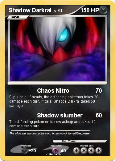 Pokemon Shadow Darkrai