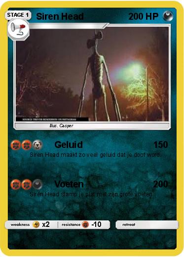 Pokemon Siren Head