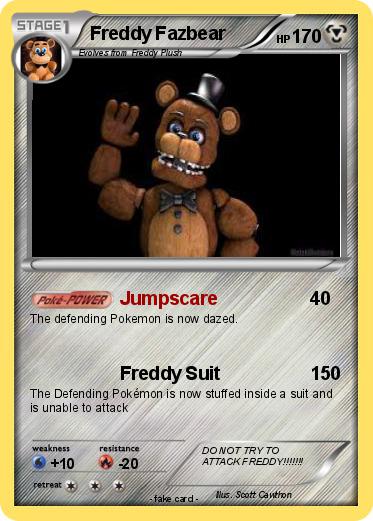 Pokemon Freddy Fazbear