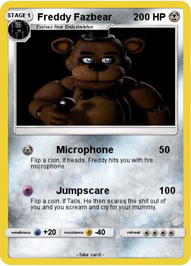 Pokemon Freddy Fazbear