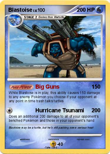 Pokemon Blastoise