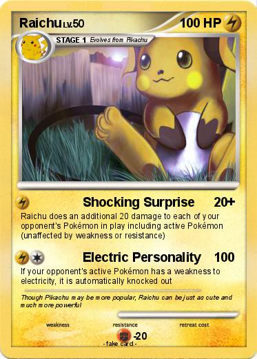 Pokemon Raichu