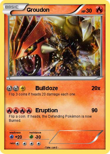 Pokemon Groudon