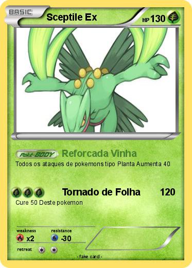 Pokemon Sceptile Ex