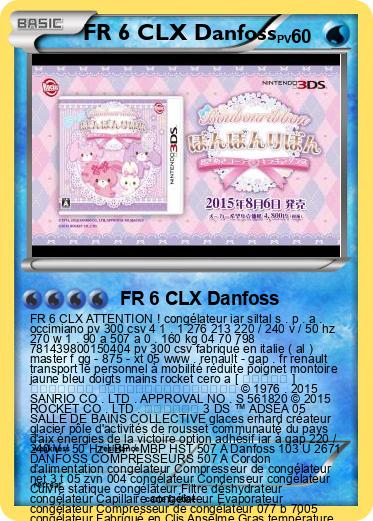 Pokemon FR 6 CLX Danfoss