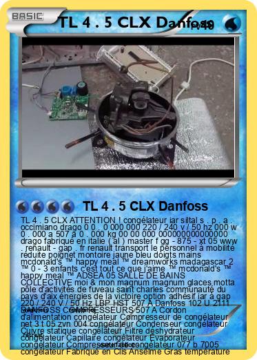 Pokemon TL 4 . 5 CLX Danfoss