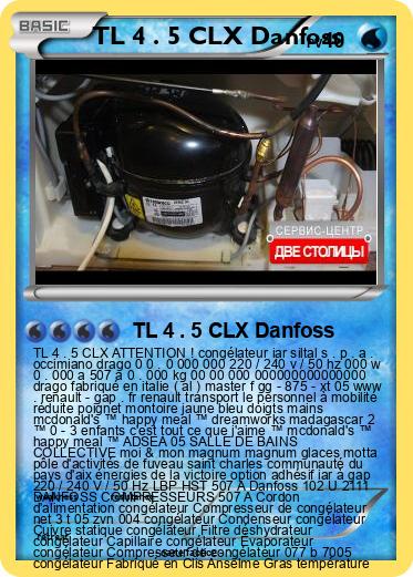 Pokemon TL 4 . 5 CLX Danfoss