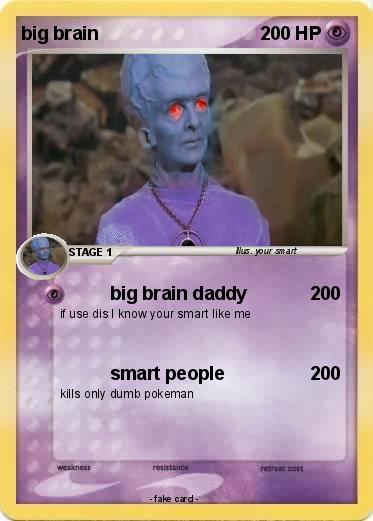 Pokemon big brain