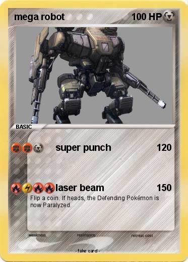 Pokemon mega robot