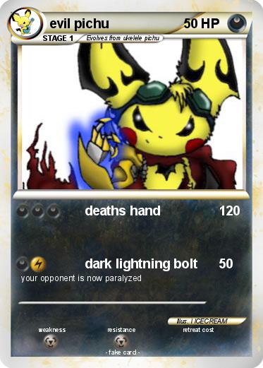 Pokemon evil pichu