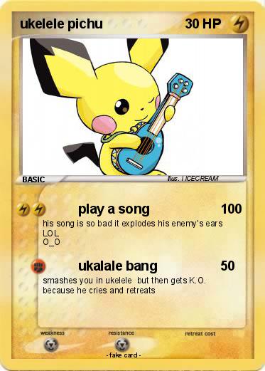 Pokemon ukelele pichu
