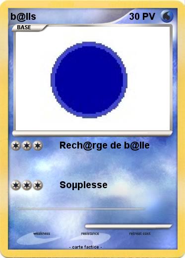 Pokemon b@lls