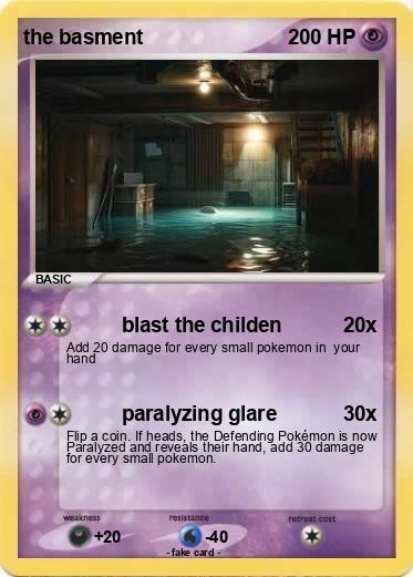 Pokemon the basment