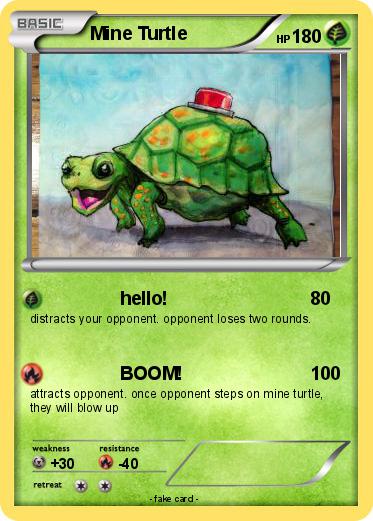 Pokemon Mine Turtle