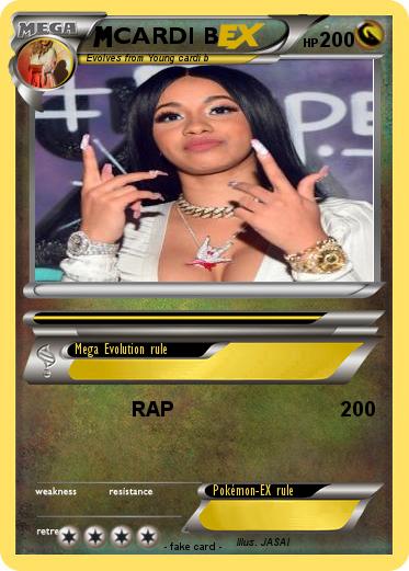 Pokemon CARDI B
