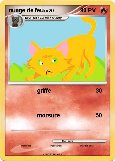 Pokemon nuage de feu