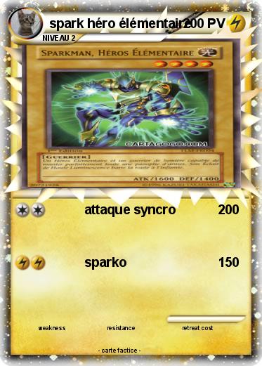 Pokemon spark héro élémentaire
