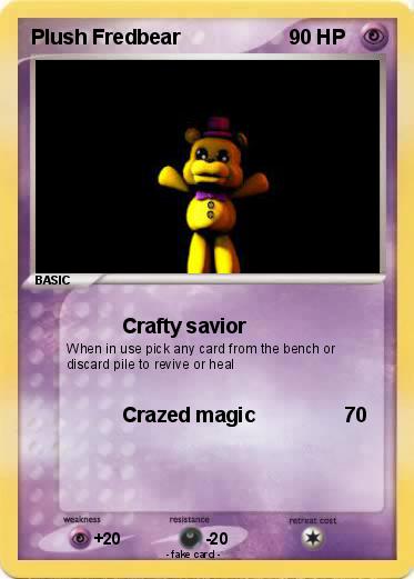 Pokemon Plush Fredbear