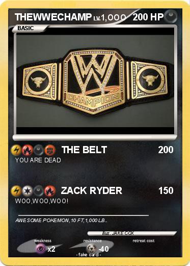 Pokemon THEWWECHAMP