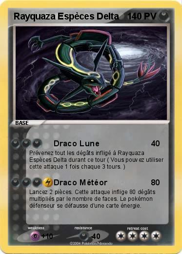 Pokemon Rayquaza Espèces Delta